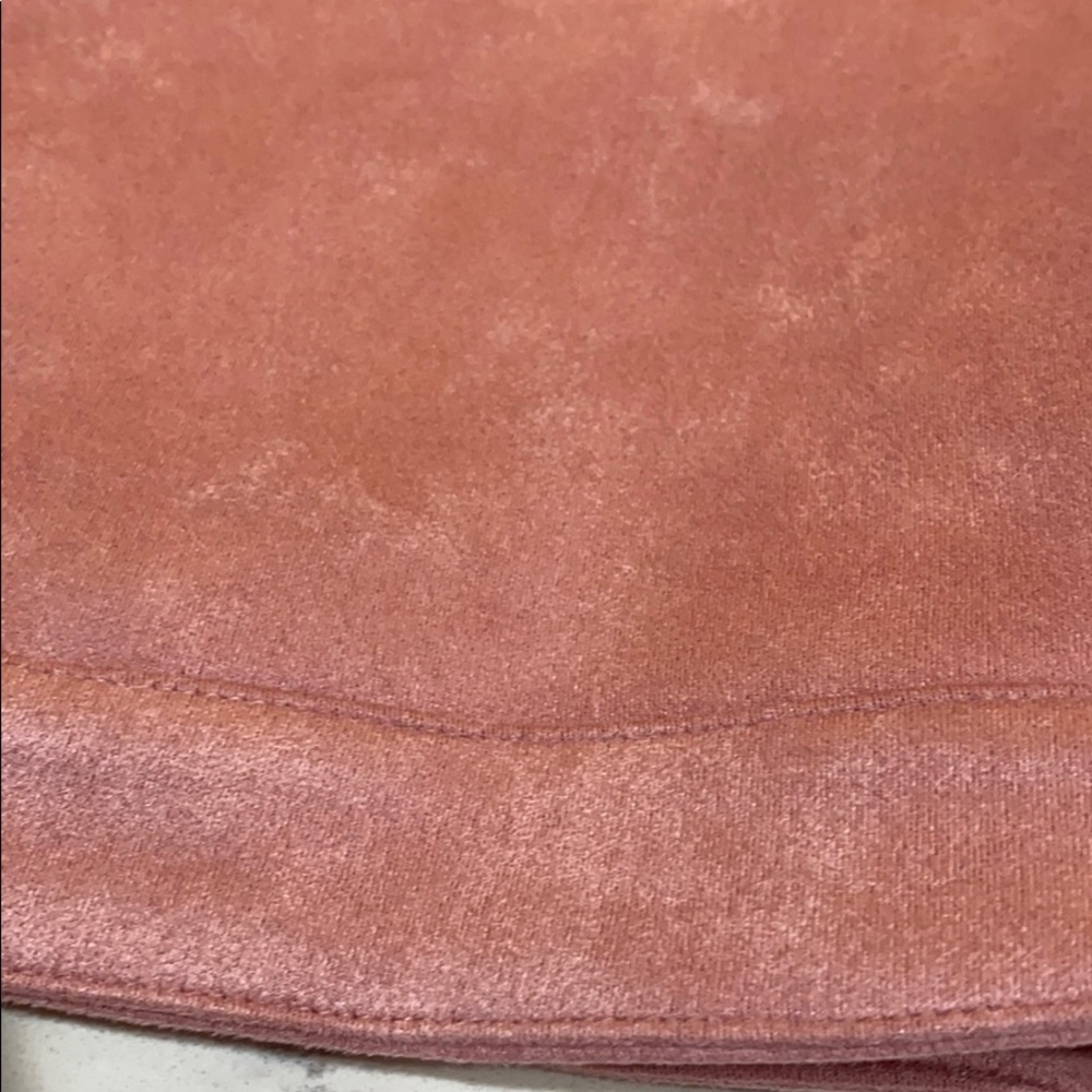 NWT Seek the label pink skirt. Suede like - Picture 2 of 6